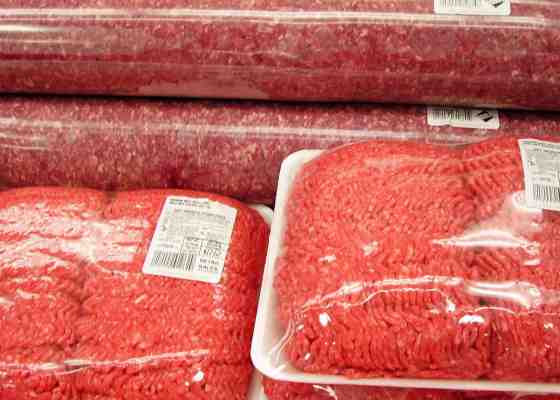 Packaged beef